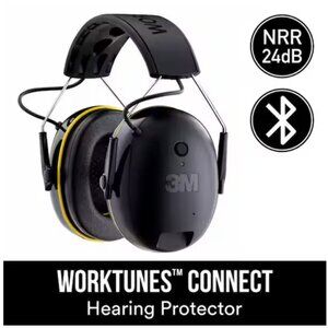 3M WorkTunes Connect Hearing Protector with Bluetooth Technology